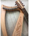 12弦 小豎琴 12 strings lever harp